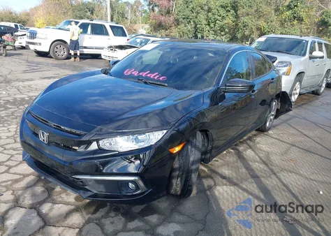 2019 Honda Civic Ex from USA, damaged, VIN 19XFC1F39KE016331